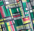 Stunning 1950s French Atomic Era Fabric  (tx553)