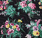 Magnificent 1940s French Floral Quilt (astb326)