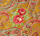 Exquisite Double Roses Antique Quilt (astb369)