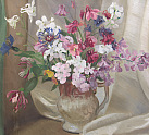 Delicate Floral Oil Painting (pg497)